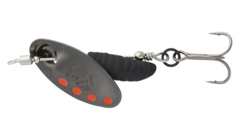 Savage Gear obrotówka #0 2,2g black red black