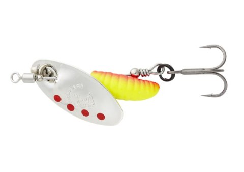 Savage Gear obrotówka #1 3,8g silver yellow
