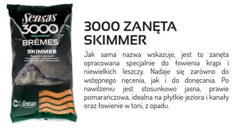 Sensas Zanęta 3000 Bremes SKIMMER 1kg
