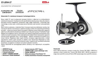 Daiwa Kołowrotek 23 Lexa LT4000-CXH