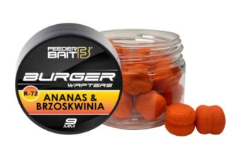 Feeder Bait Burger Wafters R-72 Ananas&Brzoskwinia