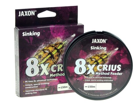 Jaxon Plecionka Crius 8X Method Feeder 0,14mm 150m
