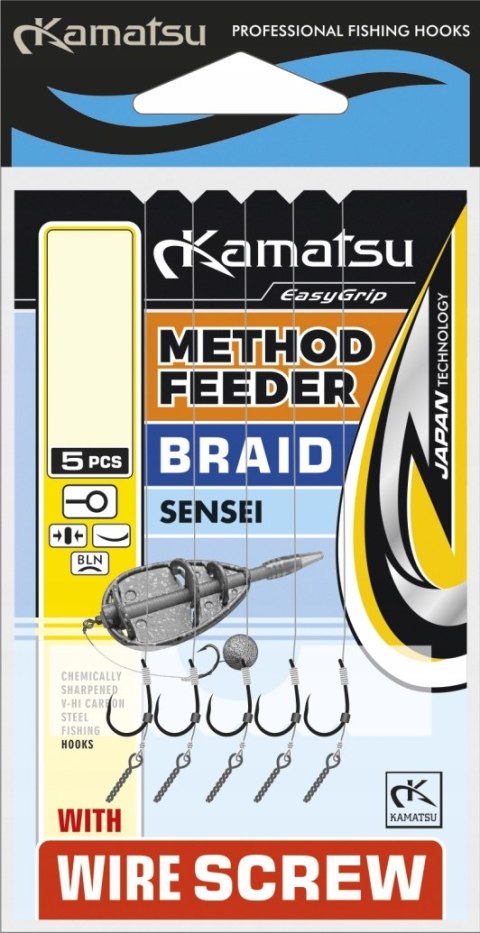 Kamatsu MF Haki Braid Sensei Wire Screw 12 BLNO
