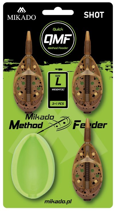 Mikado M/F Koszyczek Shot L 3x60g+Forma