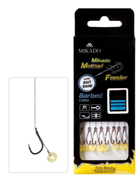 Mikado Przypon MF Plecionka z Gumką 14/0,10mm