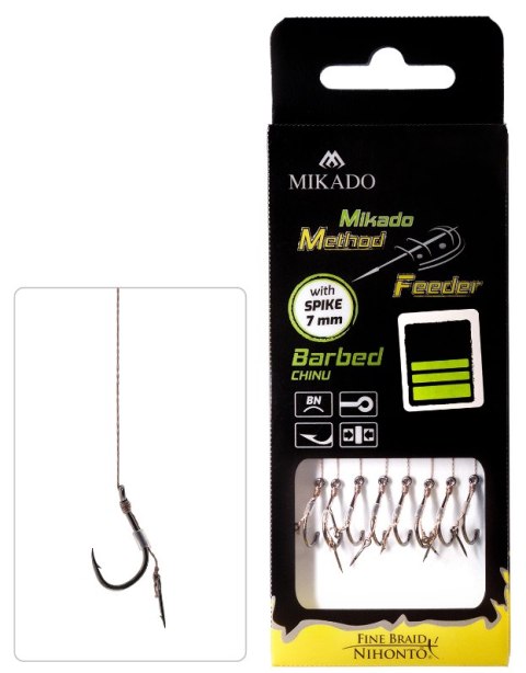 Mikado Przypon MF Plecionka z Igłą 12/0,12mm