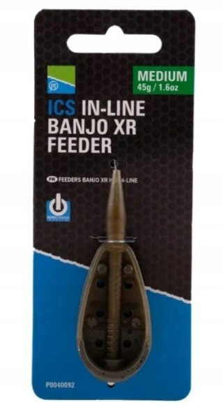 Preston Koszyk ICS In-Line Banjo XR Feeder 45g M